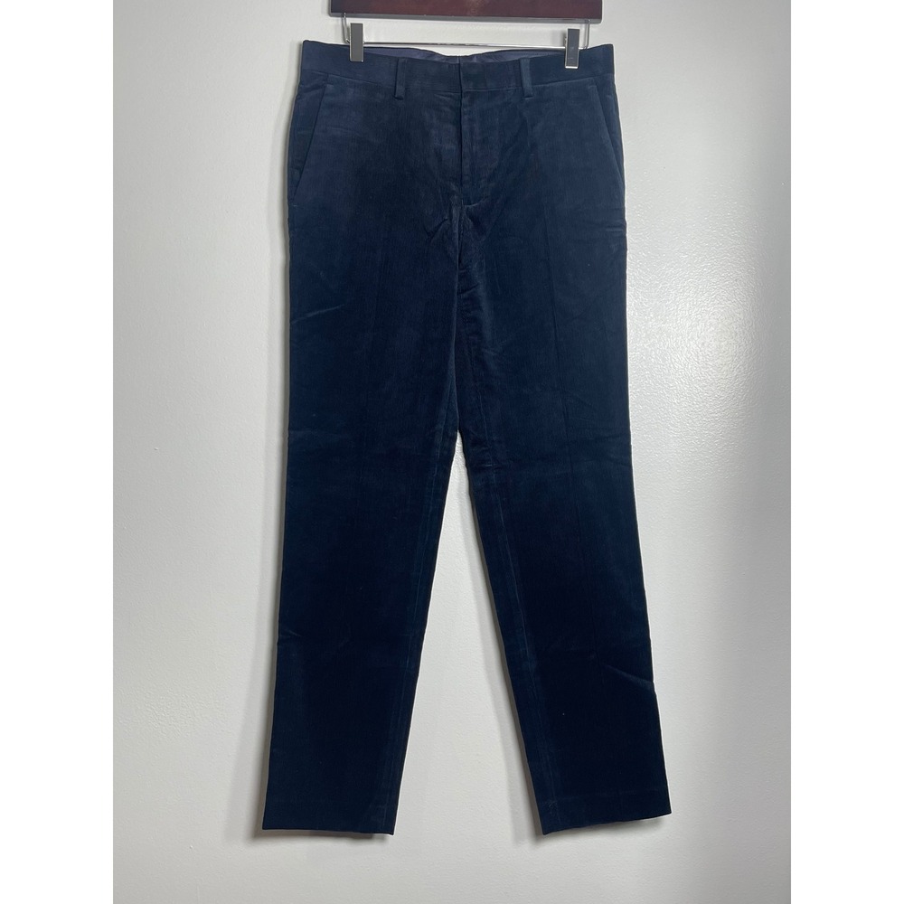 J.Crew Ludlow Slim-fit Suit Pant in Italian Corduroy 30x32 Navy Blue NEW CL279